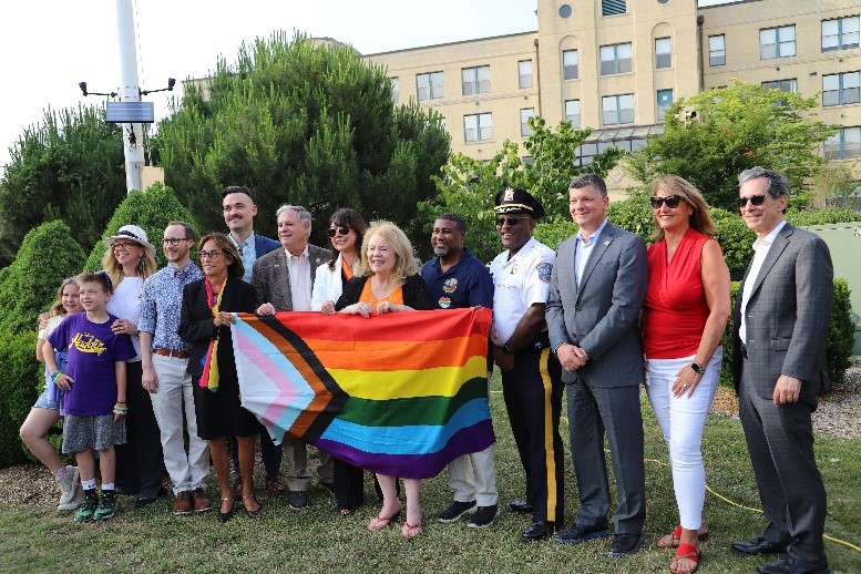 County Bergen New Bridge Celebrates Pride