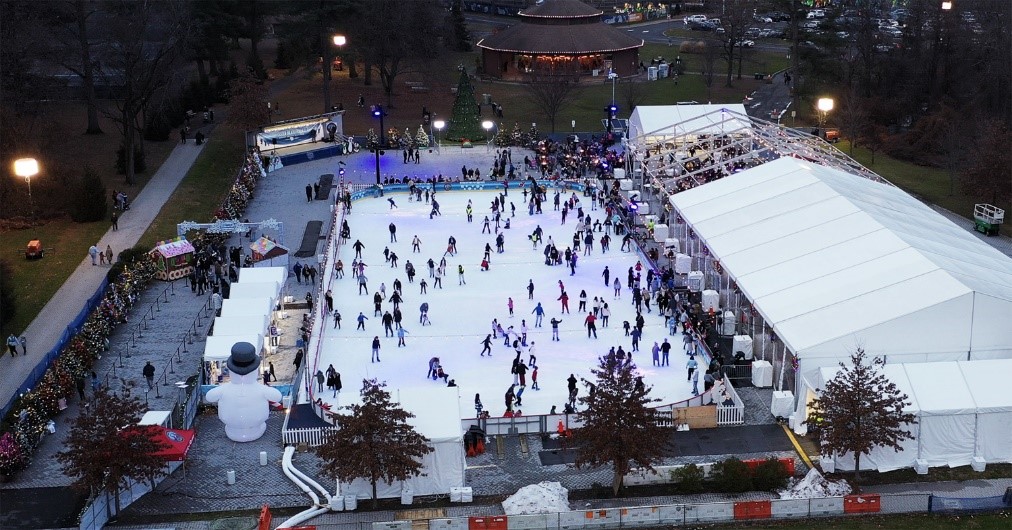 ice skating