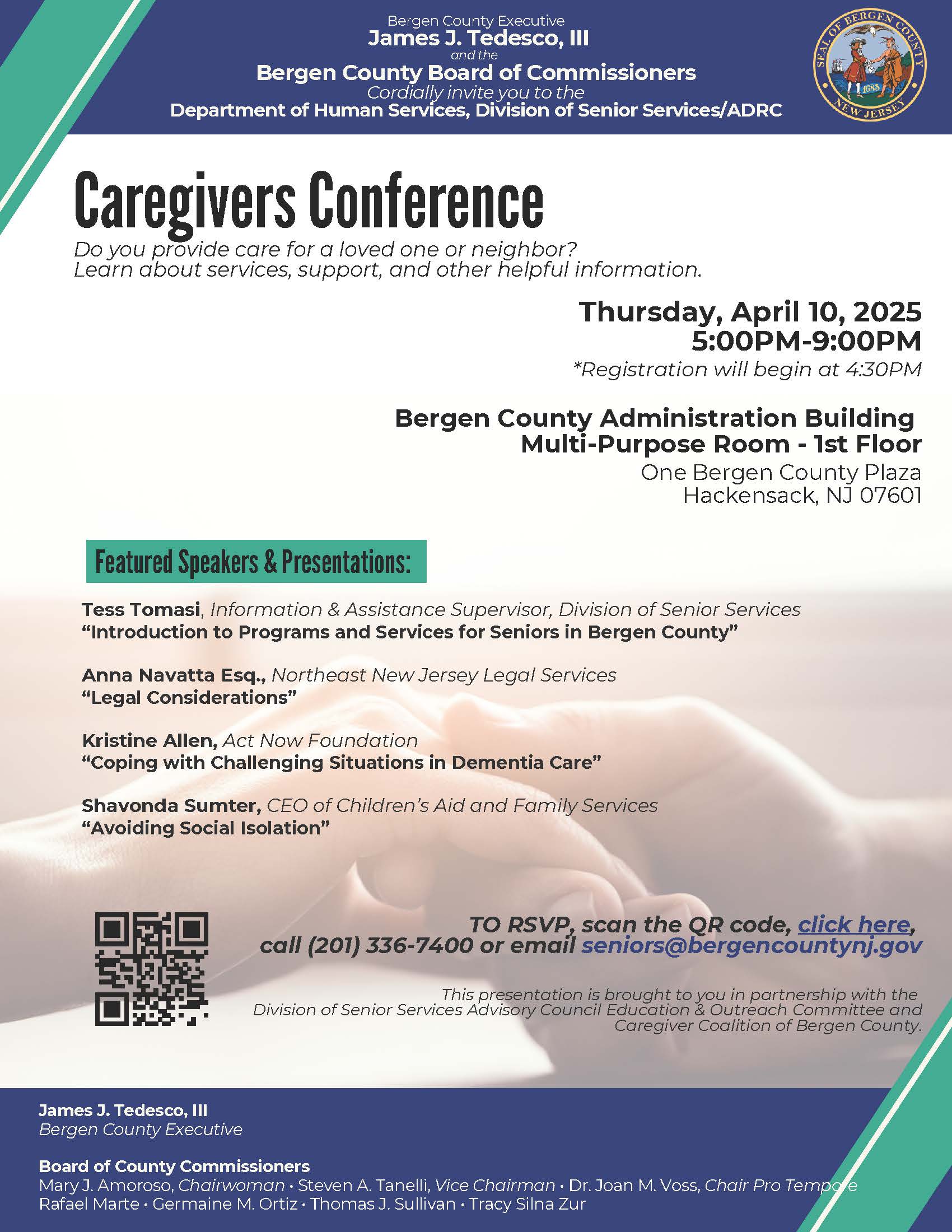 2025 Spring Cargeivers Confernce Flyer