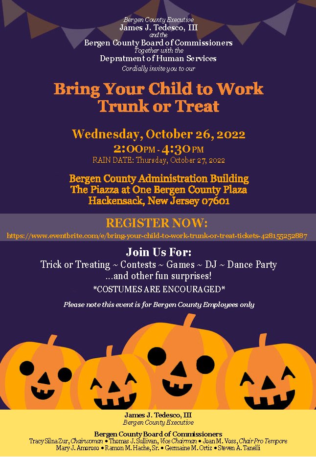 Bring Your Child to Work Trunk or Treat