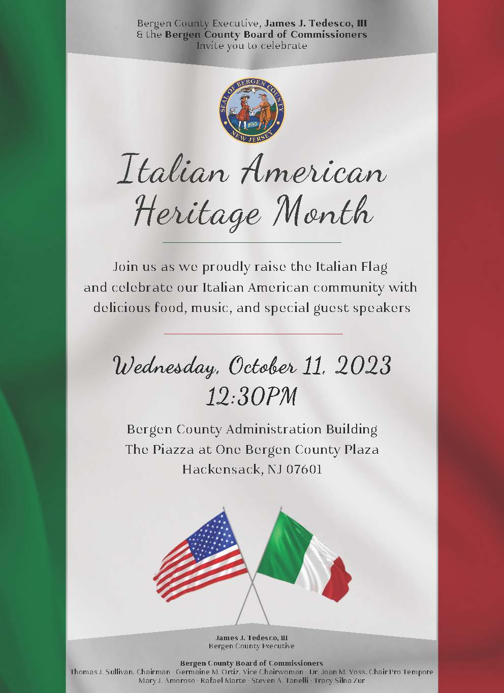 Bergen County Hispanic Heritage Month