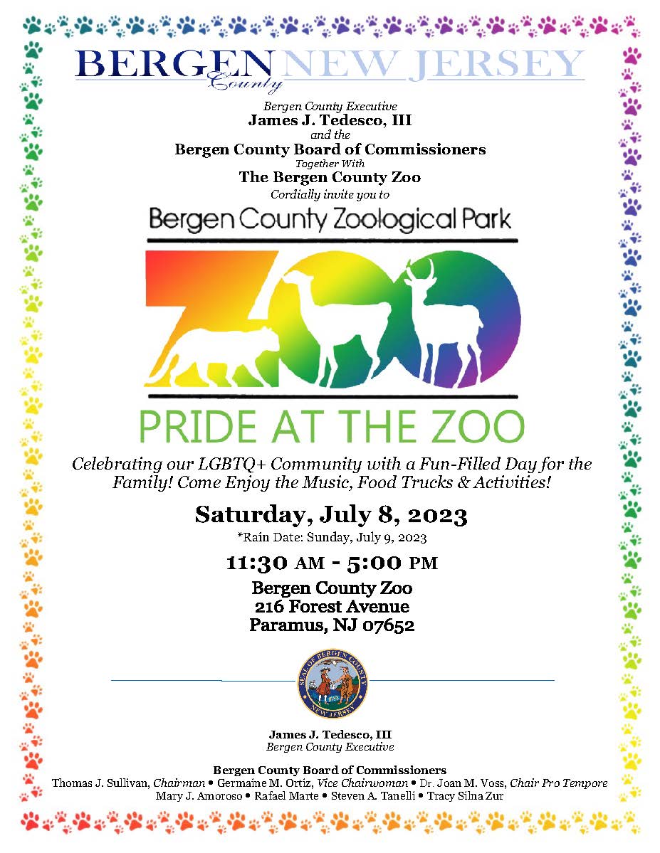 zoo pride flyer 2023