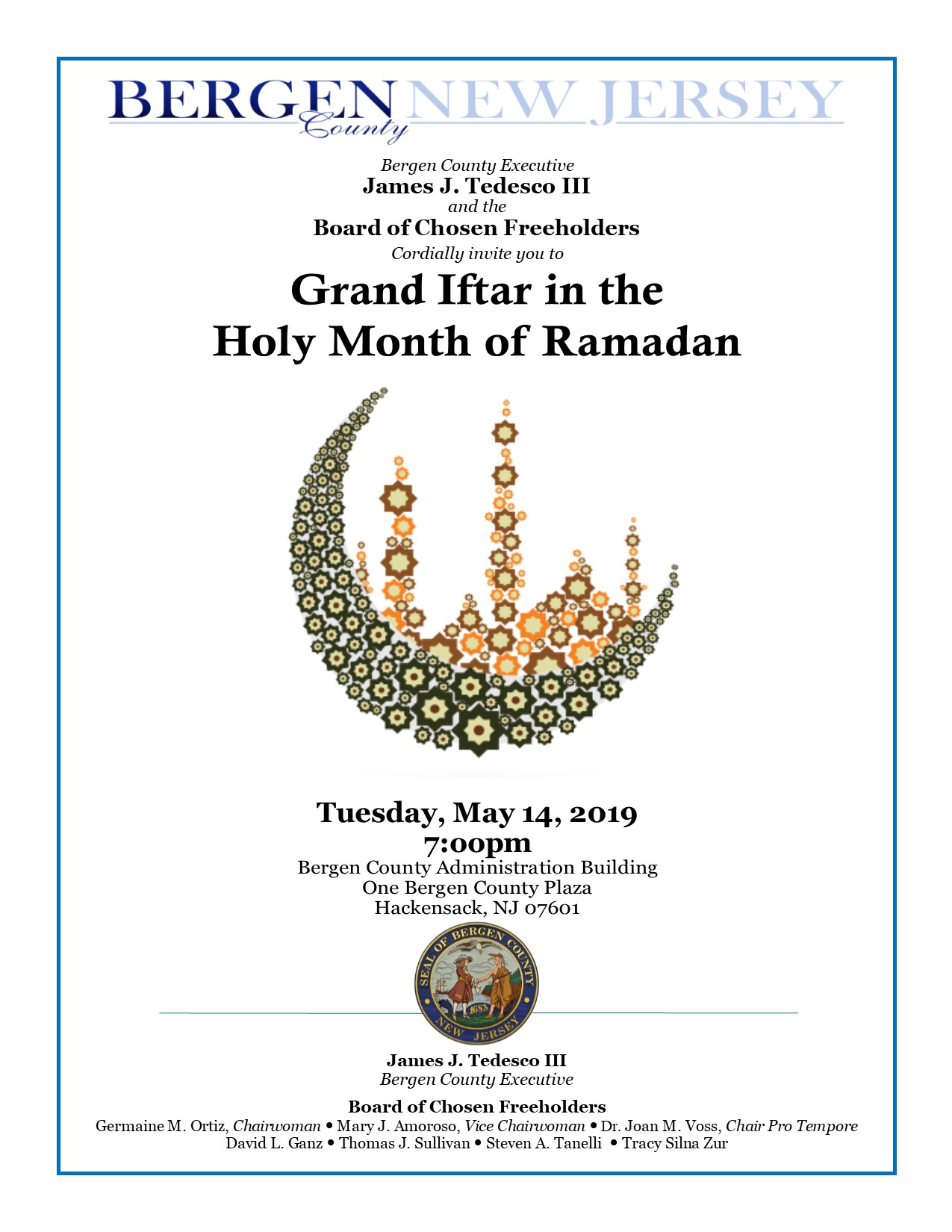 Iftar Flyer