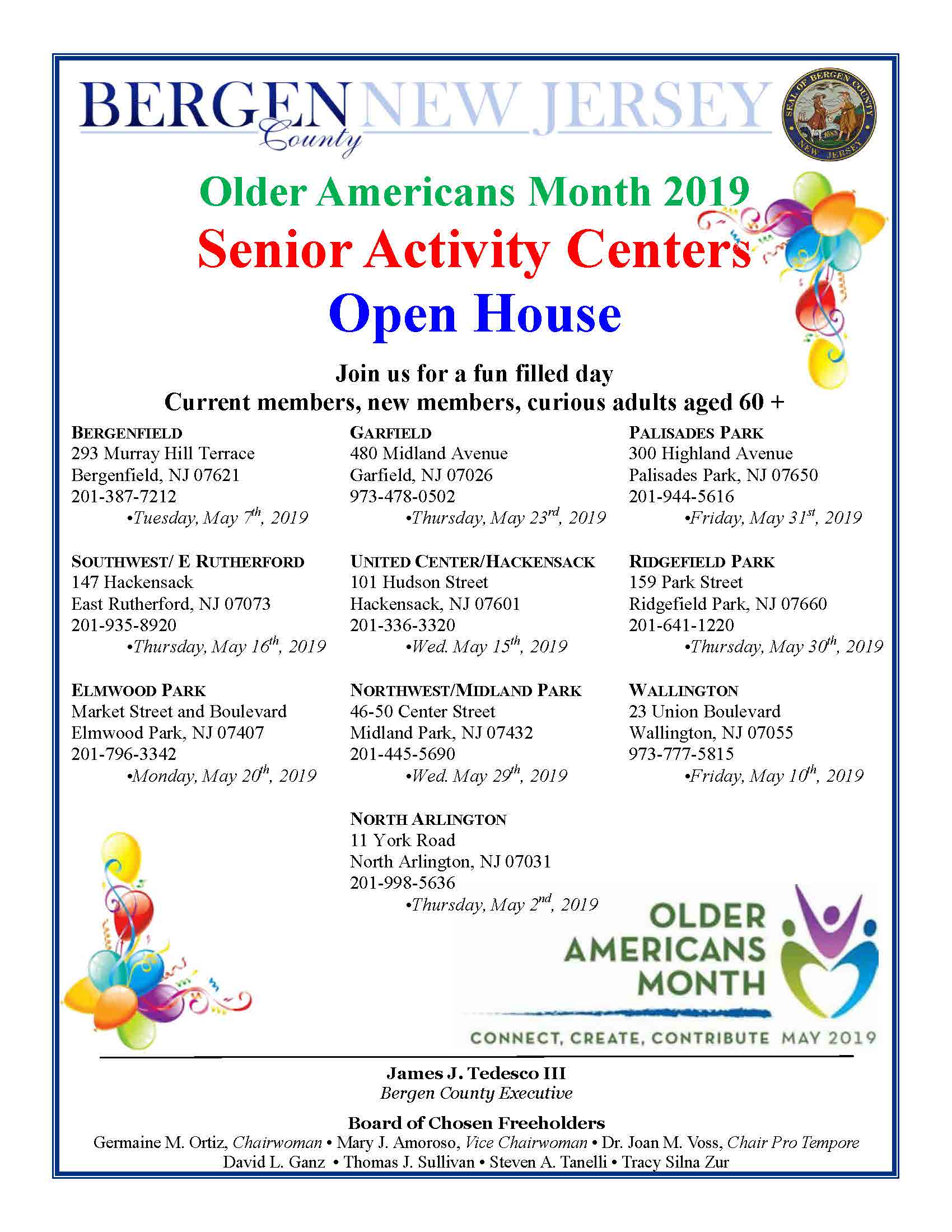 Older Americans Month Open Houses Page 2