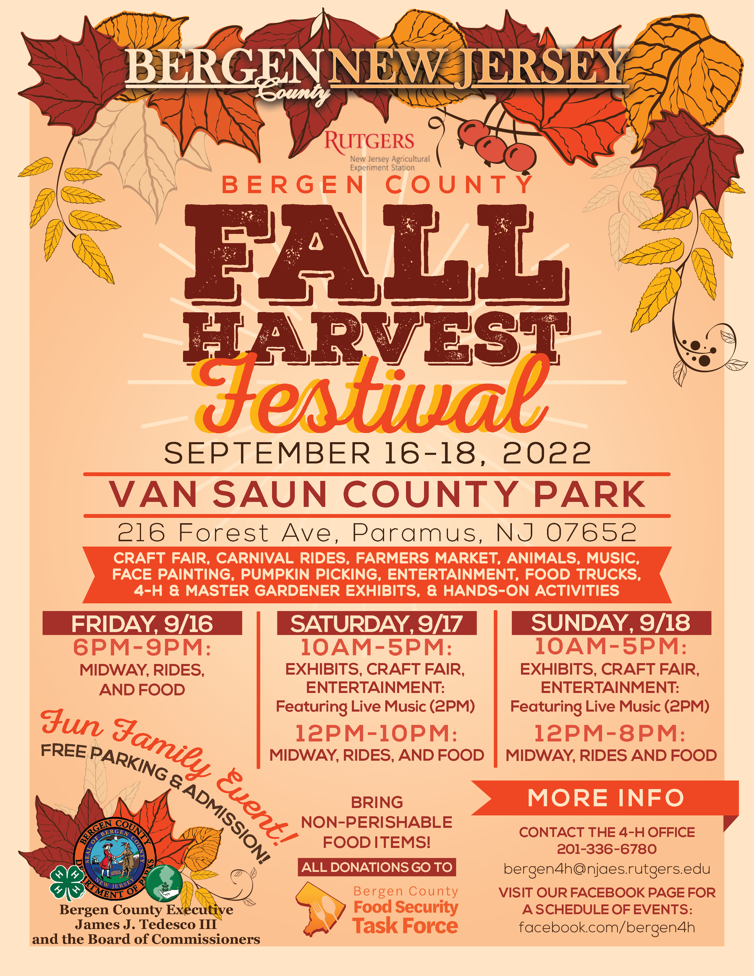 Bergen County Fall Harvest Festival