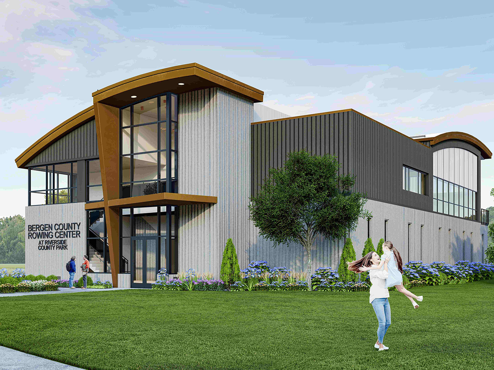 Rowing Center East Facade