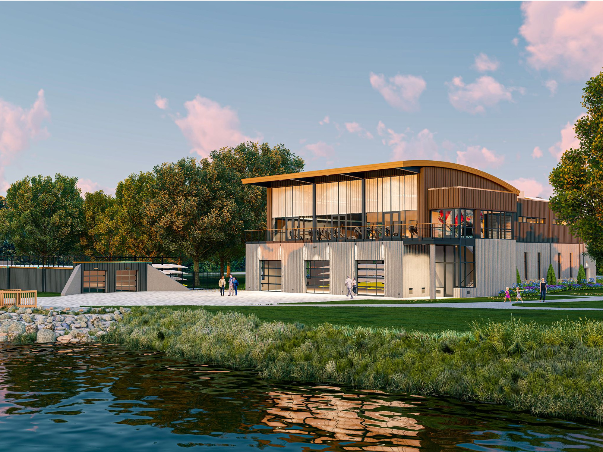 Rowing Center View to the Northeast