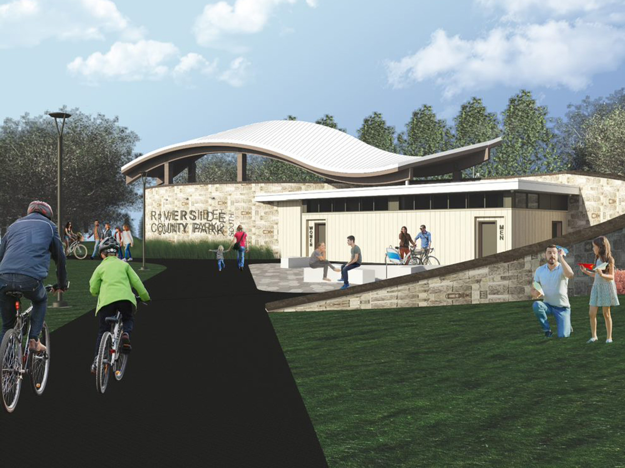 Comfort Station rendering